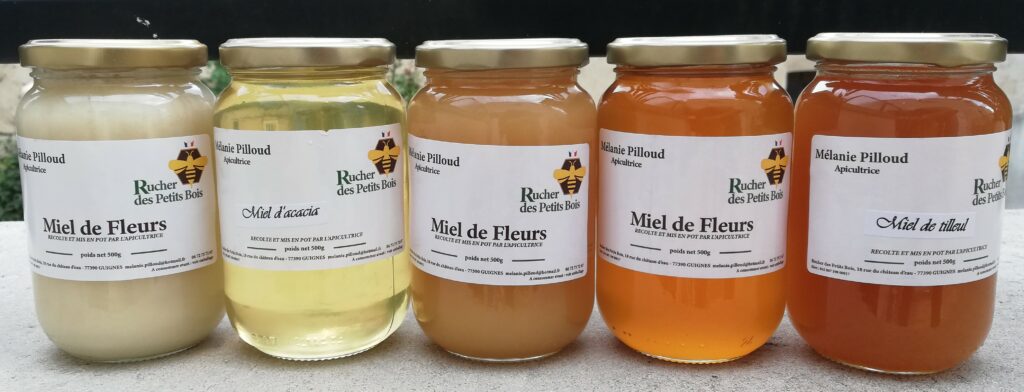 pots de miel